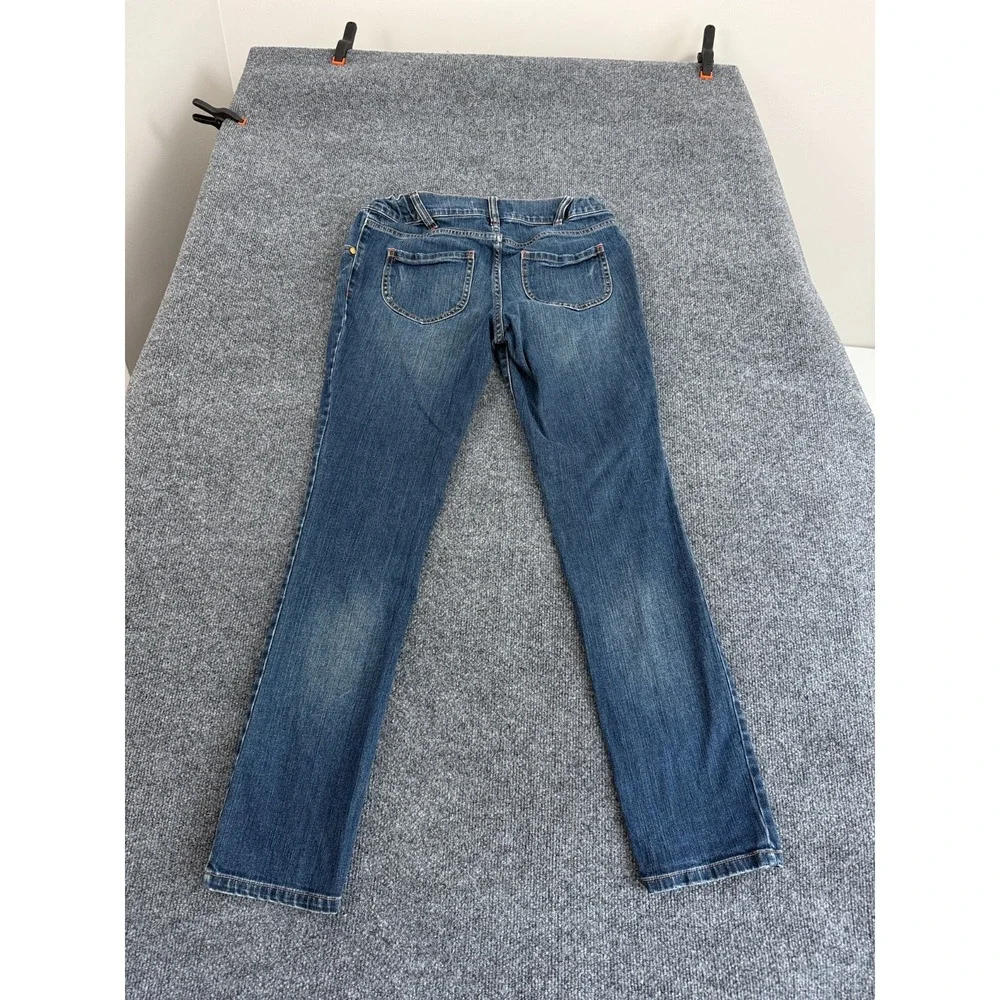 Liz Lange Maternity Jeans For Target Womens Size 2 Dark Wash Stretch Bootcut
